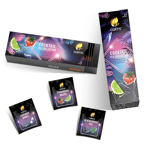 CURTIS Cocktail Tea Collection black tea assorted 18 sachet RF