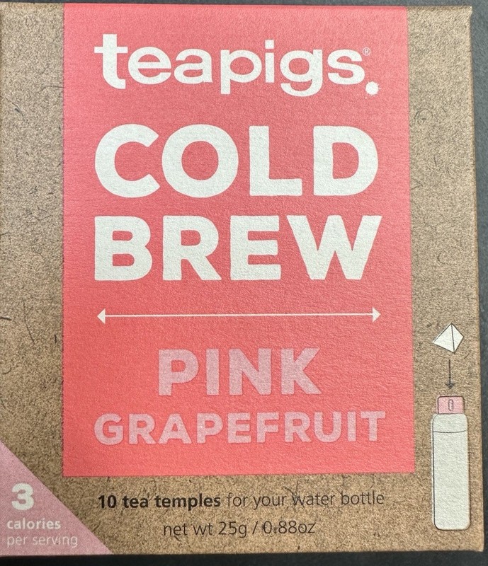 6x Teapigs Cold Brew Pink Grapefruit Tea Temples 10ct Each – BB 04/2025 gallery
