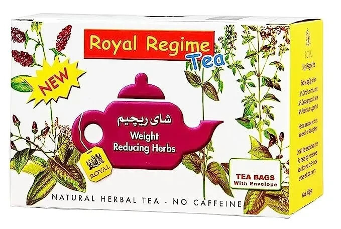 ROYAL REGIME Weight Loss Diet Slimming 50 Tea Bags ( 2 PACKS ) (USA FREE SHIP)