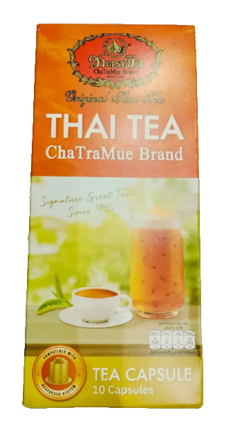 Chatramue Thai Milk Tea Nespresso Compatible Capsules Classic Flavor Thailand gallery
