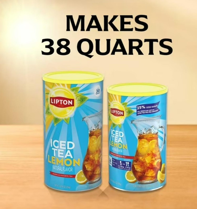 Lipton Lemon Iced Tea Mix - 100 oz. gallery
