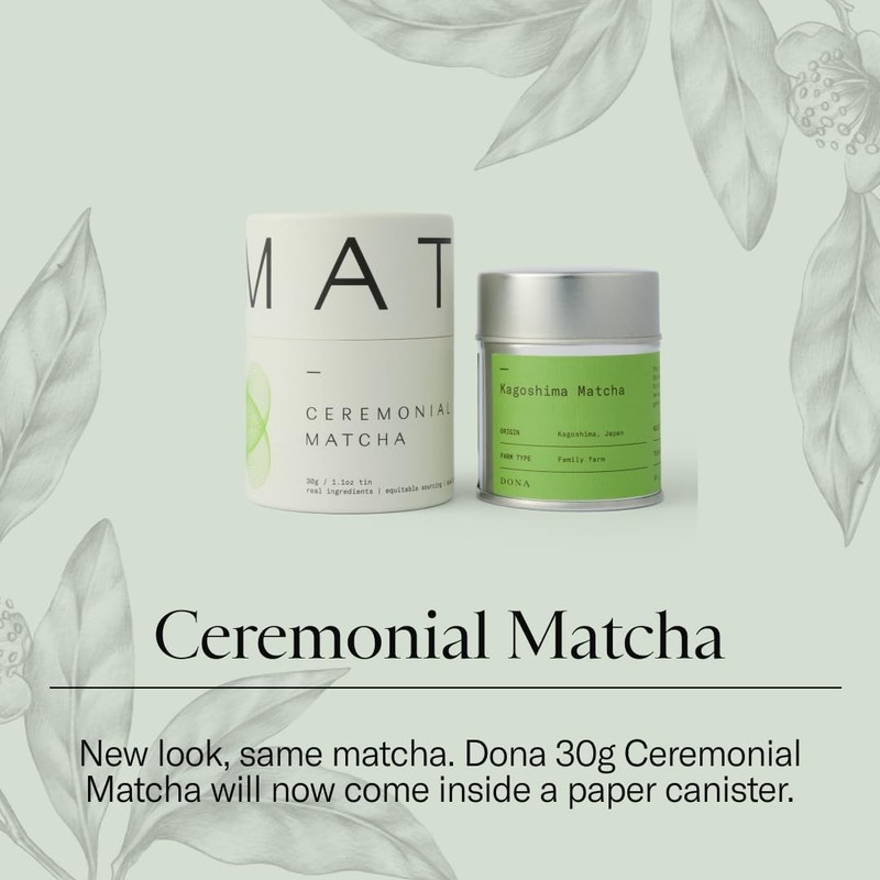 Dona First Flush Ceremonial Grade Matcha, StoneMilled from Shizuoka, Kagoshim... gallery