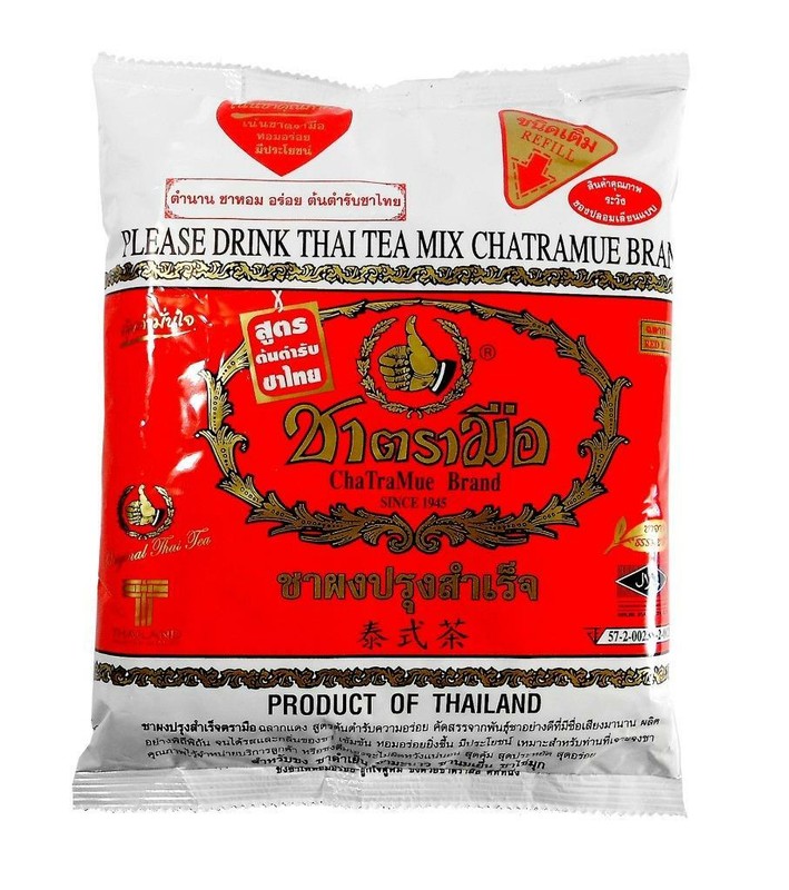 Number One ChaTraMue Brand Classic Thai Tea for Thai Iced Tea 14.1 Oz.USA Seller