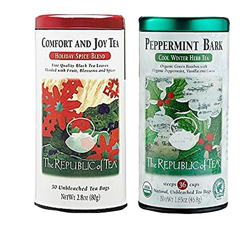 Winter Holiday Variety 2-Pack: Peppermint Bark and Comfort and Joy