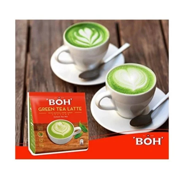 BOH Green Tea Latte – 6 Packs – Quick & Creamy Beverage Anytime gallery