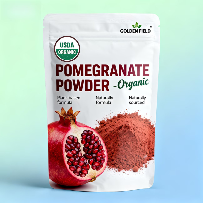 Organic Pomegranate Powder 150g Ruby Red Touch Smoothies Baking
