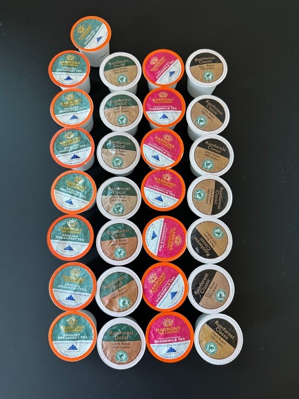 Coffee & Tea capsules (29 items)