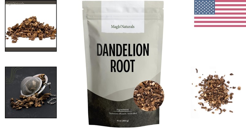 Authentic Eastern European Dandelion Root Tea - 16 oz of Natural Wellness gallery