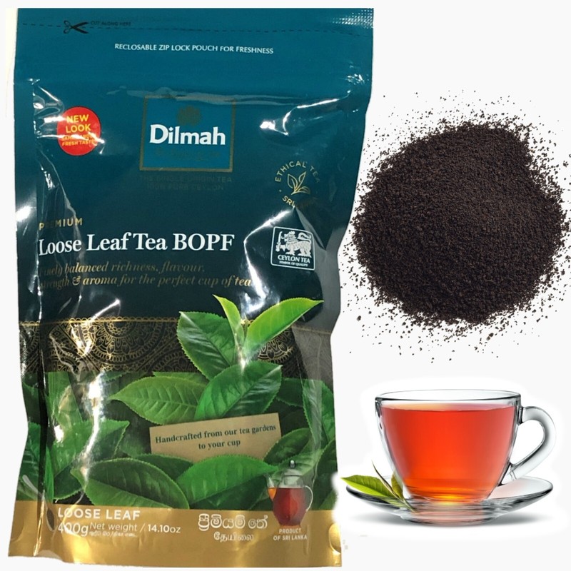 Dilmah Premium Loose Leaf Tea BOPF Best Quality Ceylon Natural Organic Black Tea