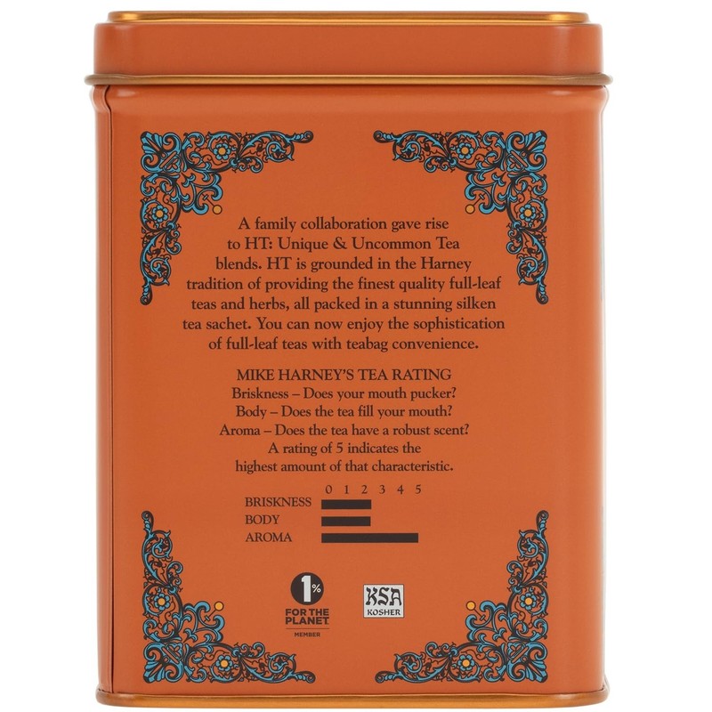 Hot Cinnamon Sunset Tea - Caffeinated Black Tea with Cloves & Orange, 20 Pack gallery