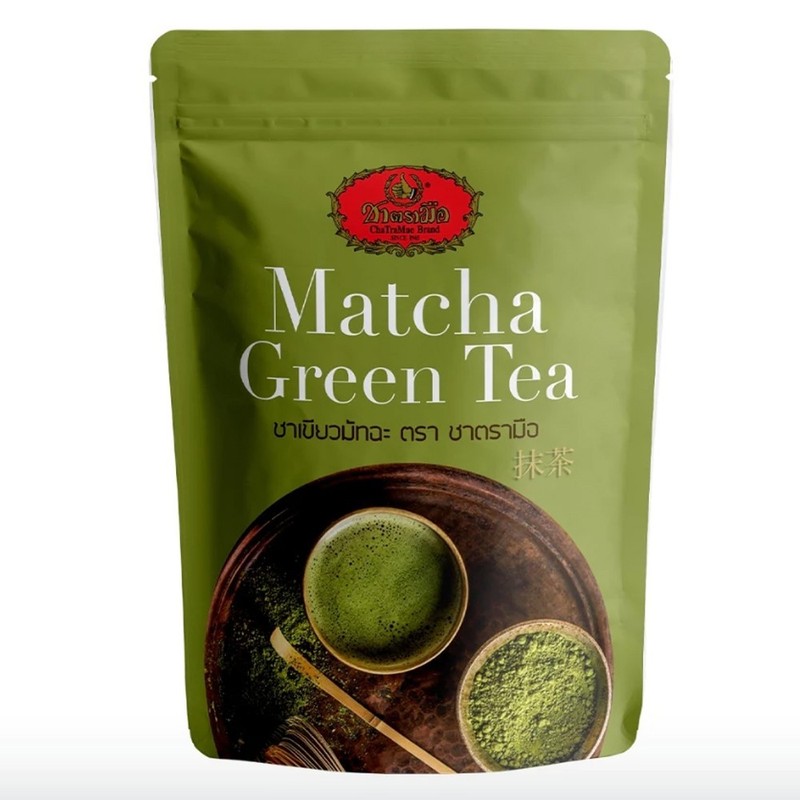 Matcha Green Tea Powder - Premium Formula - Unsweetened / Bag Pack 100g. gallery