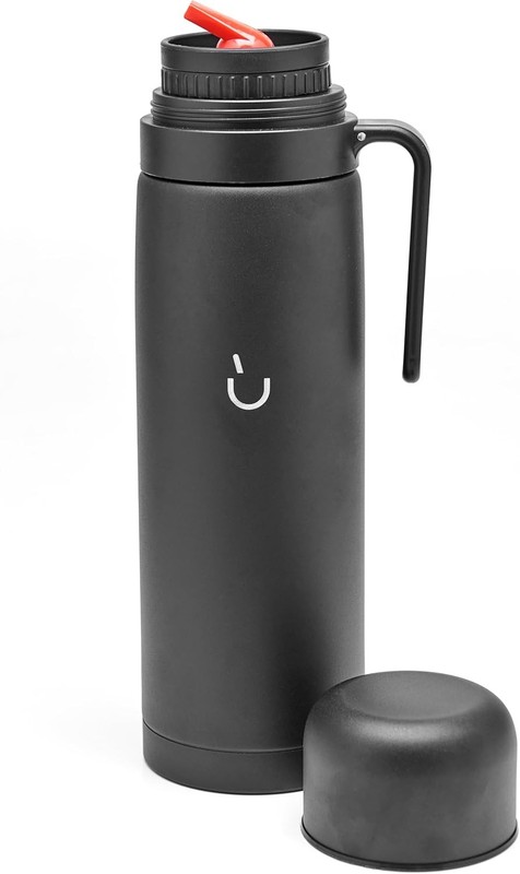 Complete Yerba Mate Set - Modern Mate Gourd, Thermal Flask, Yerba Container, Bom gallery