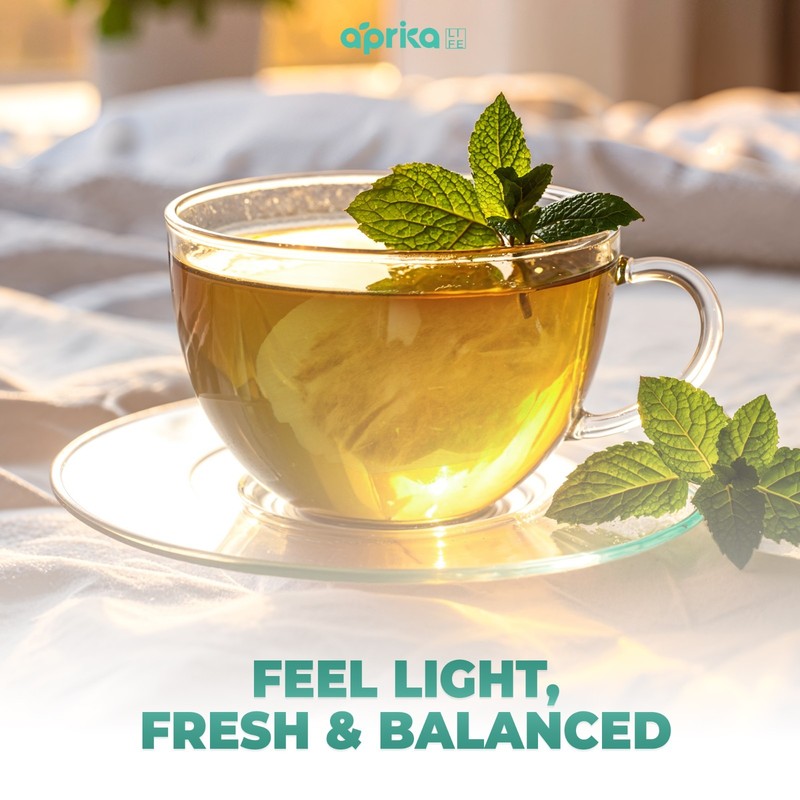 Pure Peppermint Tea - no stems, 100% Natural Herbal Tea, 60 bags, USA seller! gallery