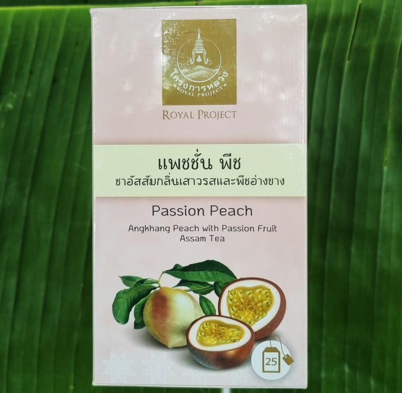 Angkhang Peach with Passion Fruit Assam Tea Royal Project – 2grams/25bags
