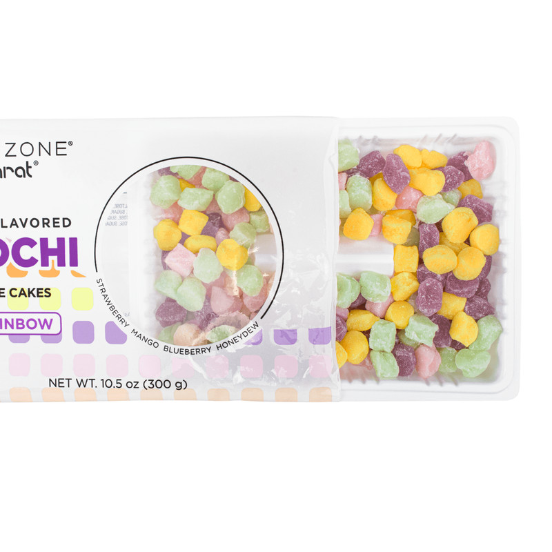 Tea Zone Rainbow Mini Mochi/Rice Cake Snack as Dessert Toppings/Taiwan gallery