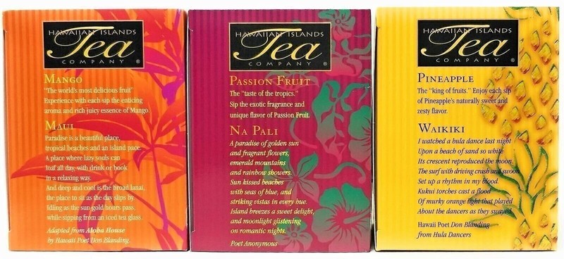 Tropical Tea Gift Set, Mango, Passion Fruit, Pineapple, 60 Tea Bags, 3 Boxes gallery