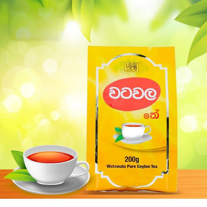 Ceylon Pure Watawala Tea Premium High Quality BOPF 100% Natural Black Tea 100g