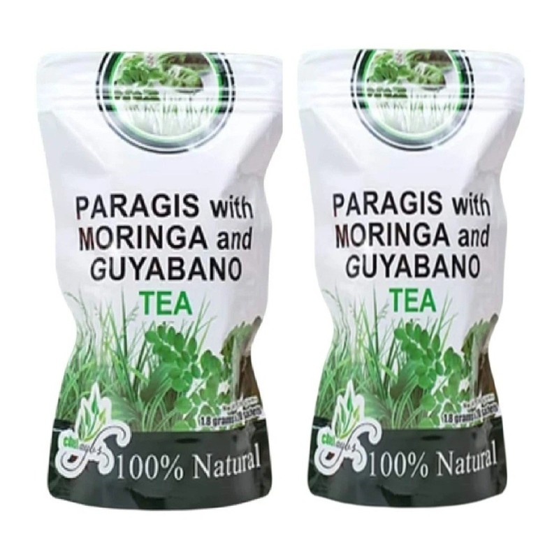 Chef Aybs Paragis Tea with Moringa and Guyabano Extract 3 In 1 (20 Tea bags) 2pc