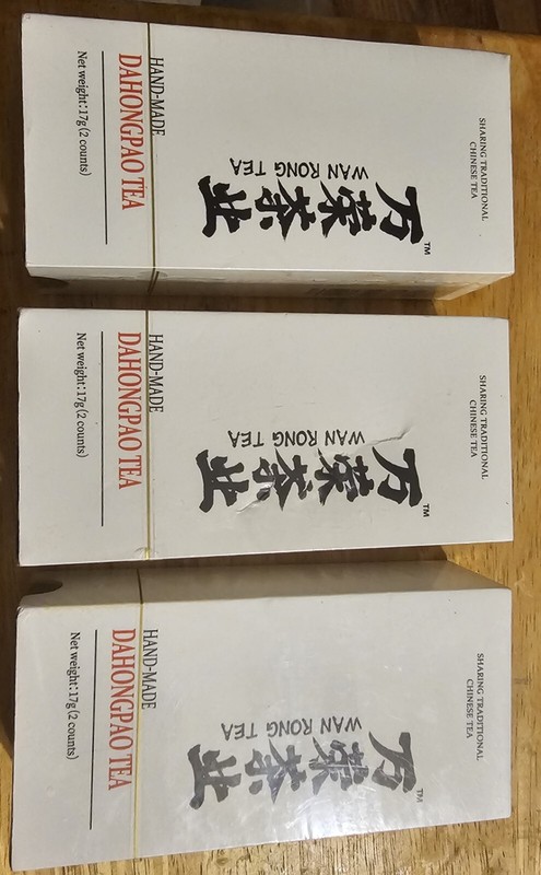 3 Traditional Chinese Tea Wan Rong Tea Superior Grade Hand-Made Dahongpao Tea