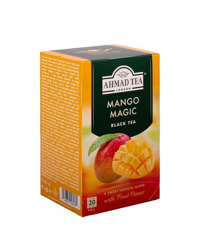 Mango Magic Tea Blend - 20 Count Black Tea Bags for Heart Health & Relaxation gallery