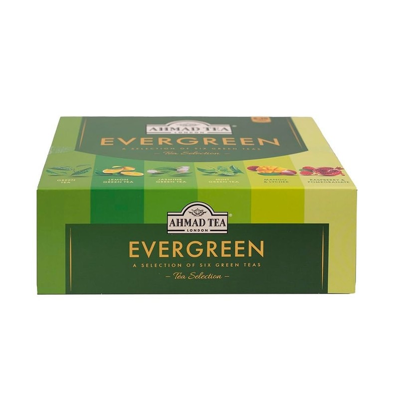 Delicious 60-Count Evergreen Selection Green Teabags - Caffeinated & Sugar-Free gallery