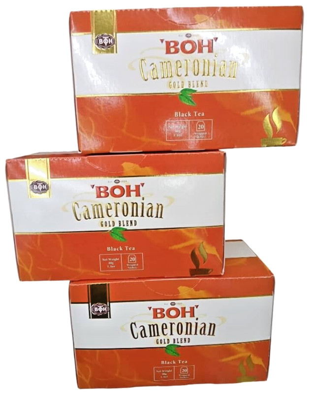 ‘BOH” BLACK TEA Cameronian Gold BlendH ( 3 boxes X 20 tea bags )