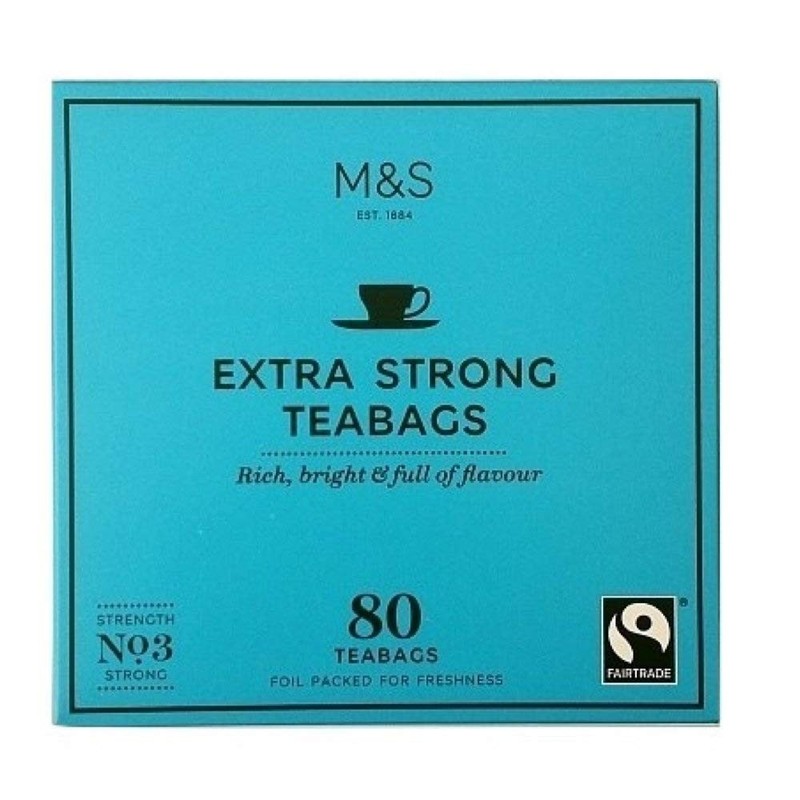 MS Tea Extra Strong 3pack 250g by Marks & Spencer gallery