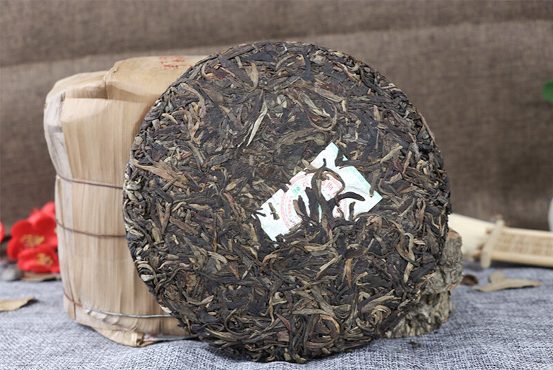2007 BAJIAOTING Early Spring Silver Tea Li Ming Puer Raw Tea Shen Pu'er 200g gallery