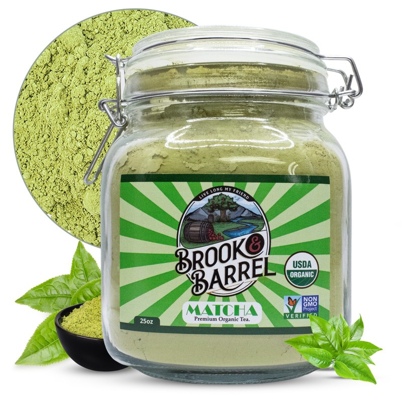 100% Organic Matcha Green Tea Powder 100g – Premium Loose Leaf – Farm to Table