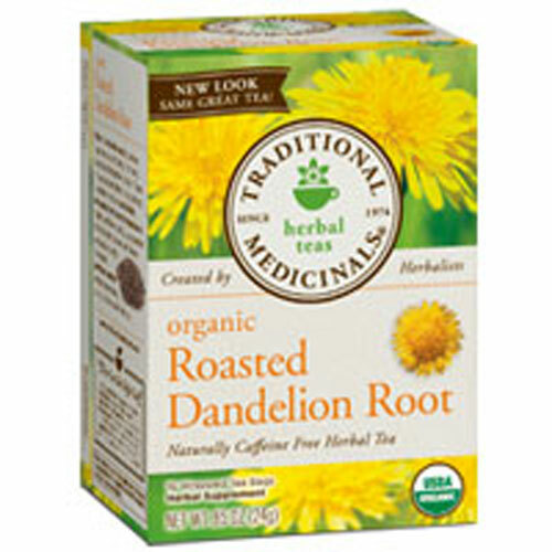 Organic Roasted Dandelion Root Tea 16 Bags