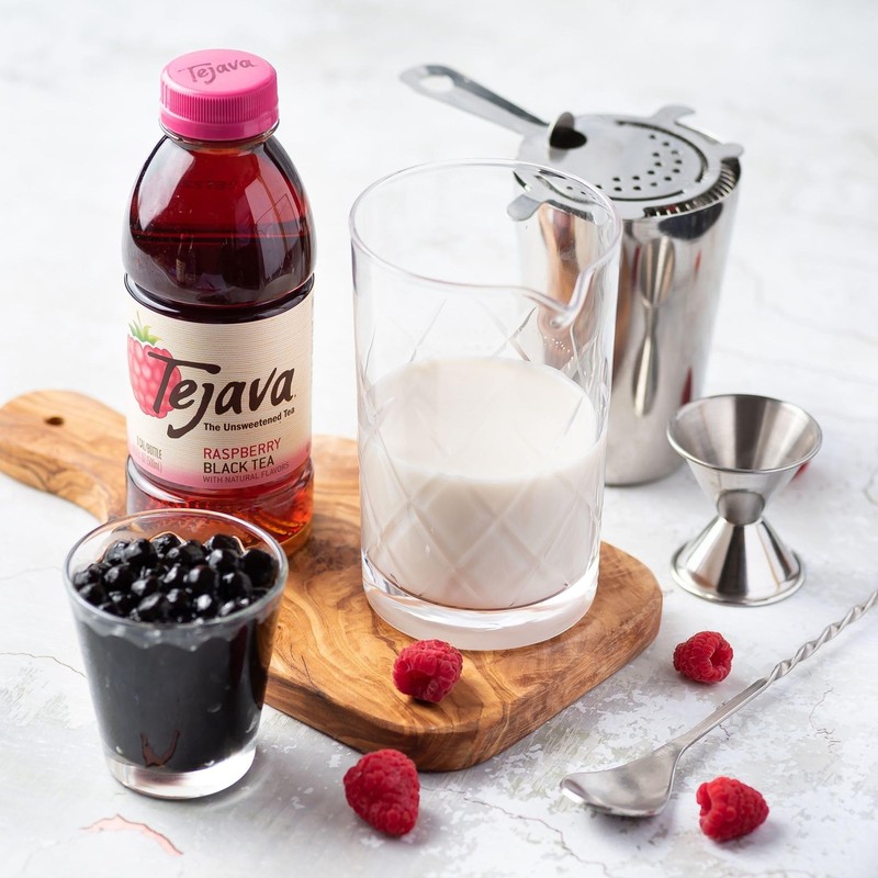 Unsweetened Raspberry Black Iced Tea 16.9oz PET Bottles Award Winning Non-GMO... gallery