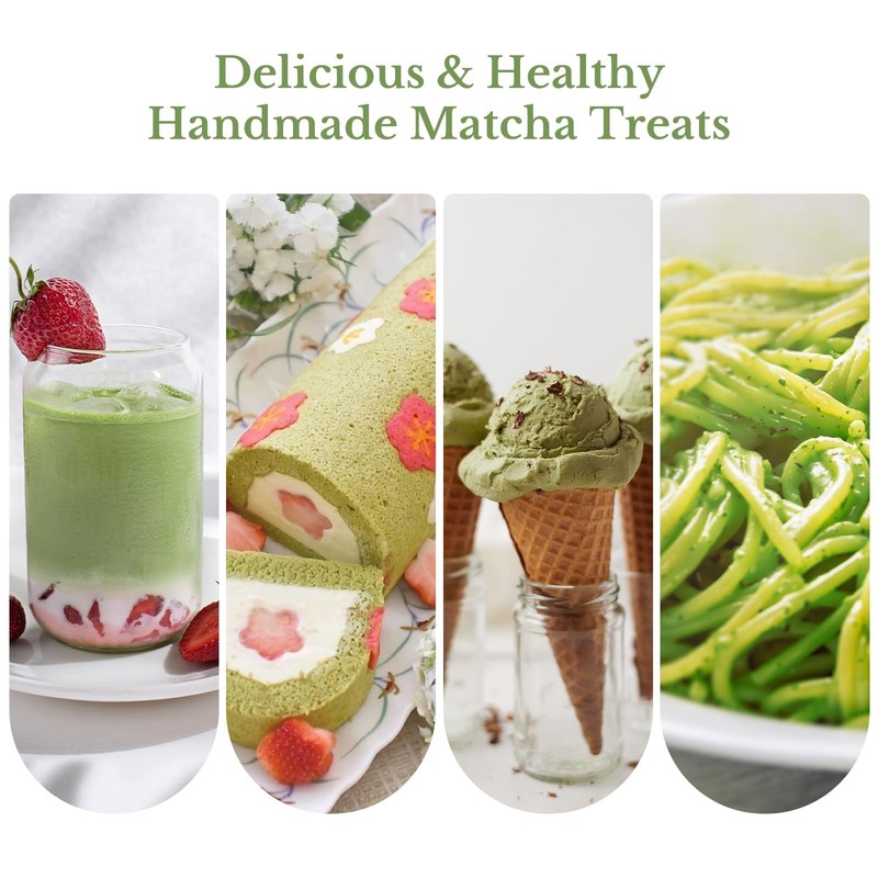 Matcha Whisk Set, Traditional Matcha Kit Includes Matcha Bowl, Pink Whisk wit... gallery