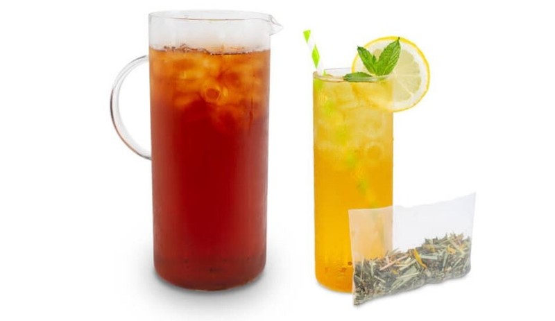 Citrus mint green iced tea pouches 12 count bag makes 32 ounces each fresh