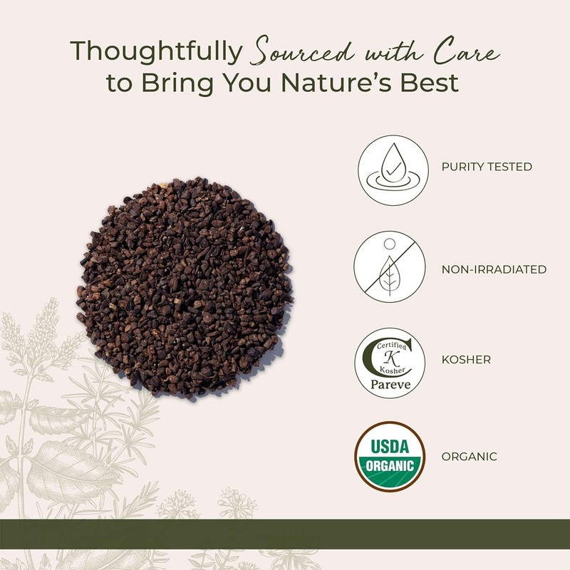 Freshly Roasted Organic Dandelion Root Tea [1 lb] - USDA & Kosher Certified gallery