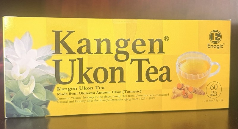 Enagic Kangen Ukon Turmeric Tea Bags 60 Pack Asian Pantry 2.0g Each Okinawa