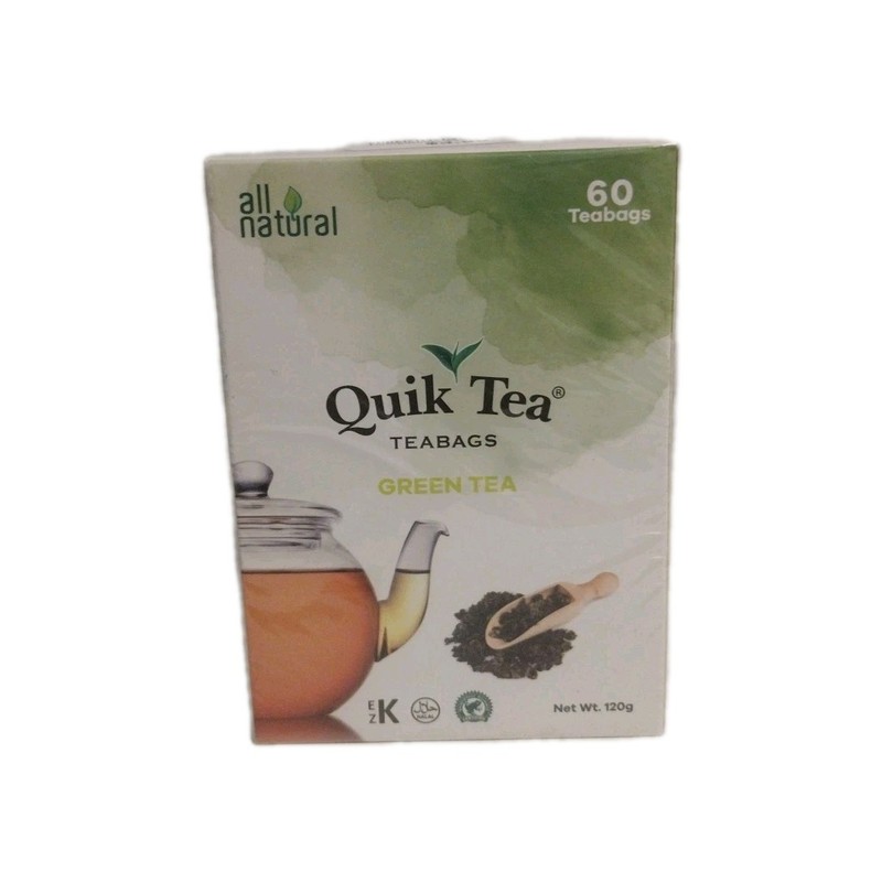 Quick Tea All Natural Tea Green Tea bags 1 Pack 60 Bags gallery