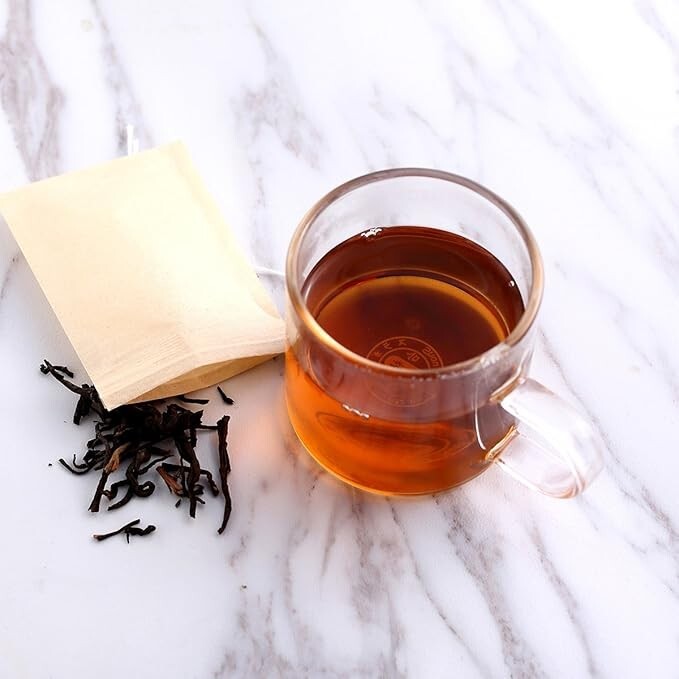 400 Pack Disposable Drawstring Tea Filter Bags Safe & Natural Unbleached Paper gallery