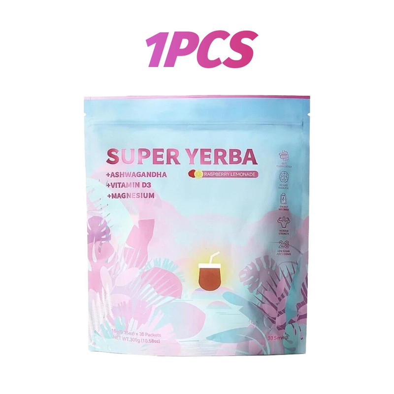 Super Instant Yerba Mate Tea Powder – Pure Natural, Health Drink