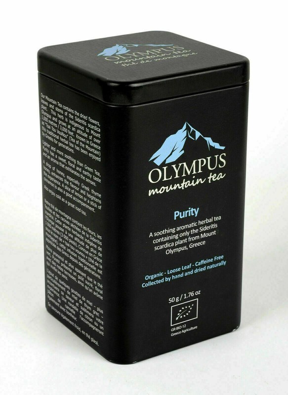 Purity OLYMPUS Mountain Tea. Organic Greek Mountain Tea (Sideritis Scardica). M