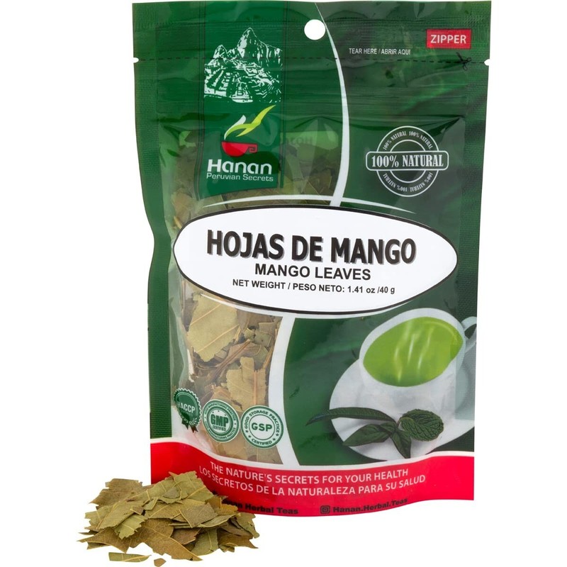 Te de Mango 40g –100% Natural Mango Loose Leaf Tea Natural Herbal Tea from Peru
