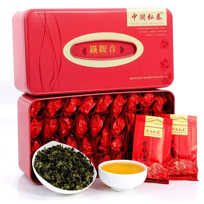 Classic Aroma Flavor Anxi Tie Guan Yin Tea Oolong Green Tea Ti Kuan Yin 250g