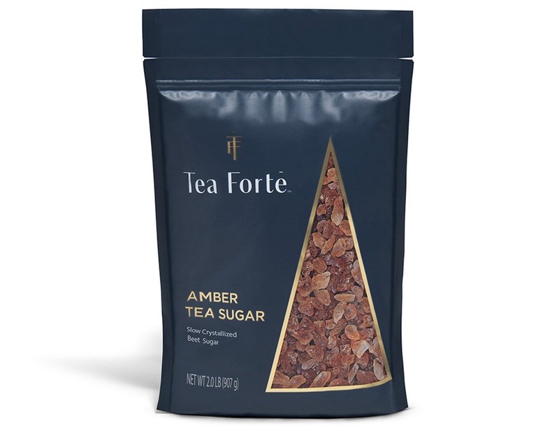 2 LB Natural Amber Hue Beet Rock Sugar Crystals for Tea and Coffee.