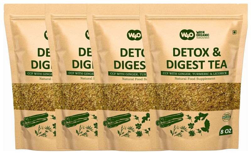 Detox & Digest CCF Tea – 8 oz – Ginger, Turmeric, Licorice Blend - Herbal Leaf gallery