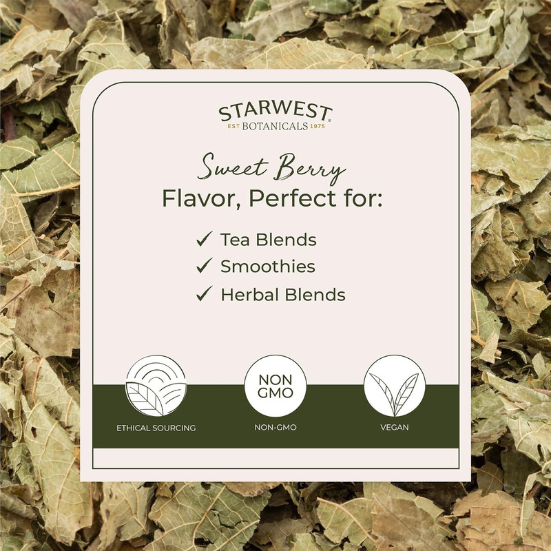 Organic Raspberry Leaf - Herbal Loose Leaf Tea, Caffeine Free Natural Herbs, Pur gallery