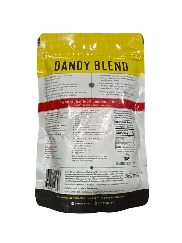 Dandy Blend Organic Instant Herbal Beverage gallery