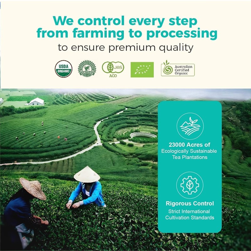 Emerail Organic Ceremonial Grade Matcha Green Tea, USDA-Certified (60g / 2.1oz) gallery