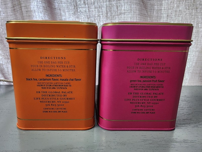 William & Spence Tea Containers gallery