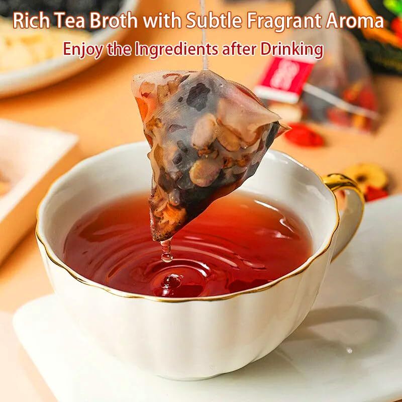 Ginseng-infused Eight Treasure Tea Kidney Ginseng Wolfberry Mulberry Health gallery