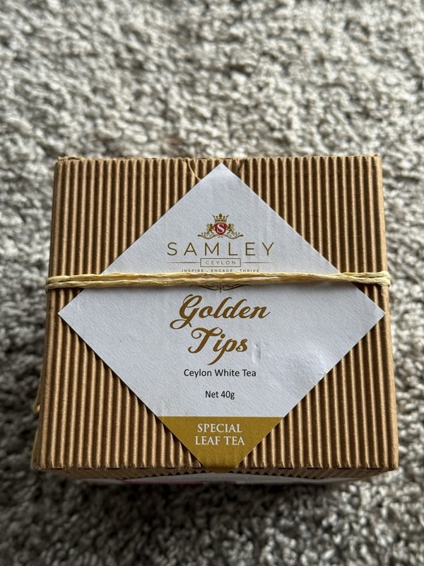 Samley Ceylon Golden Tips White Tea Loose Leaf Tea & Infusion Ceylon 40g gallery