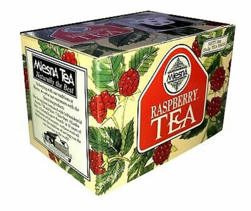 Mlesna Raspberry Ceylon Tea in 25 Tea Bags 50g FREE SHIPPING WORLD WIDE